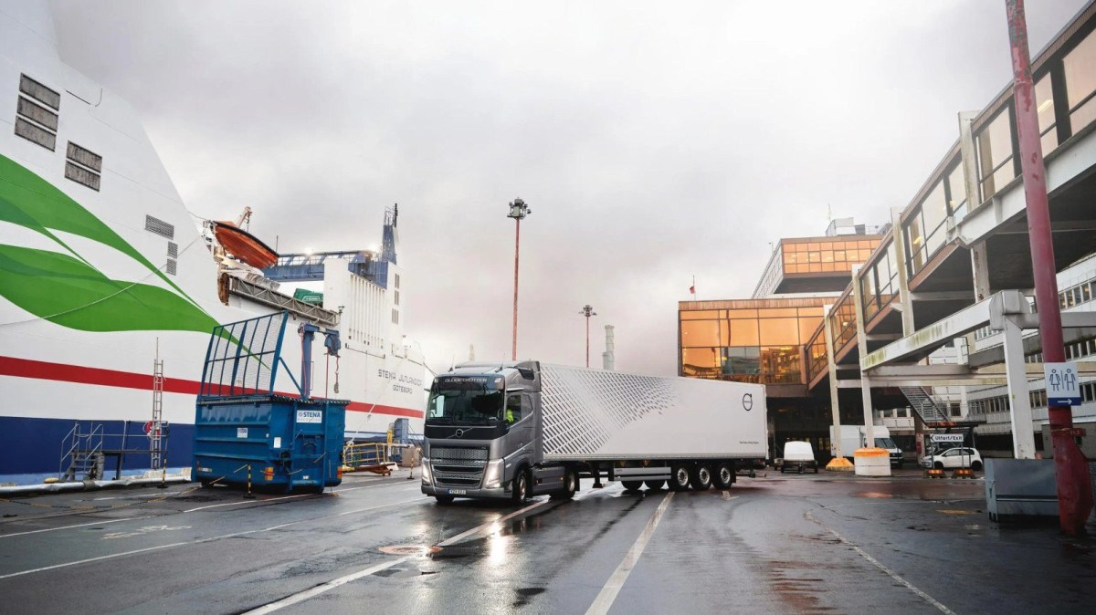 Caminhão da Volvo