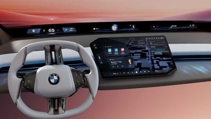 BMW iX3 Panoramic iDrive é a novidade -  (crédito: Divulgação/BMW )
