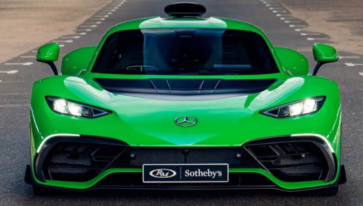 Mercedes-AMG One é extremamente raro -  (crédito: Divulgação/RM Sotheby's)