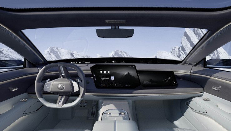 Interior do BMW Vision Alpina