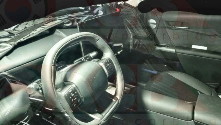 Interior do novo Hyundai Tucson -  (crédito: Reprodução/Korean Car Blog)