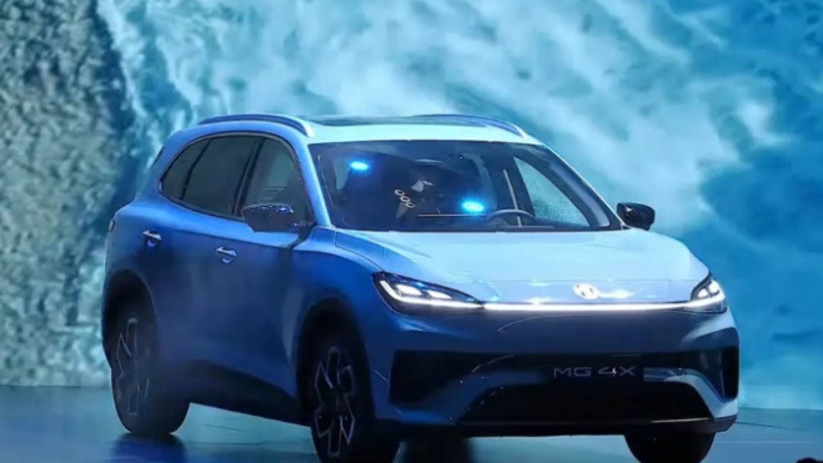 MG Motor lança SUV elétrico compacto MG4x