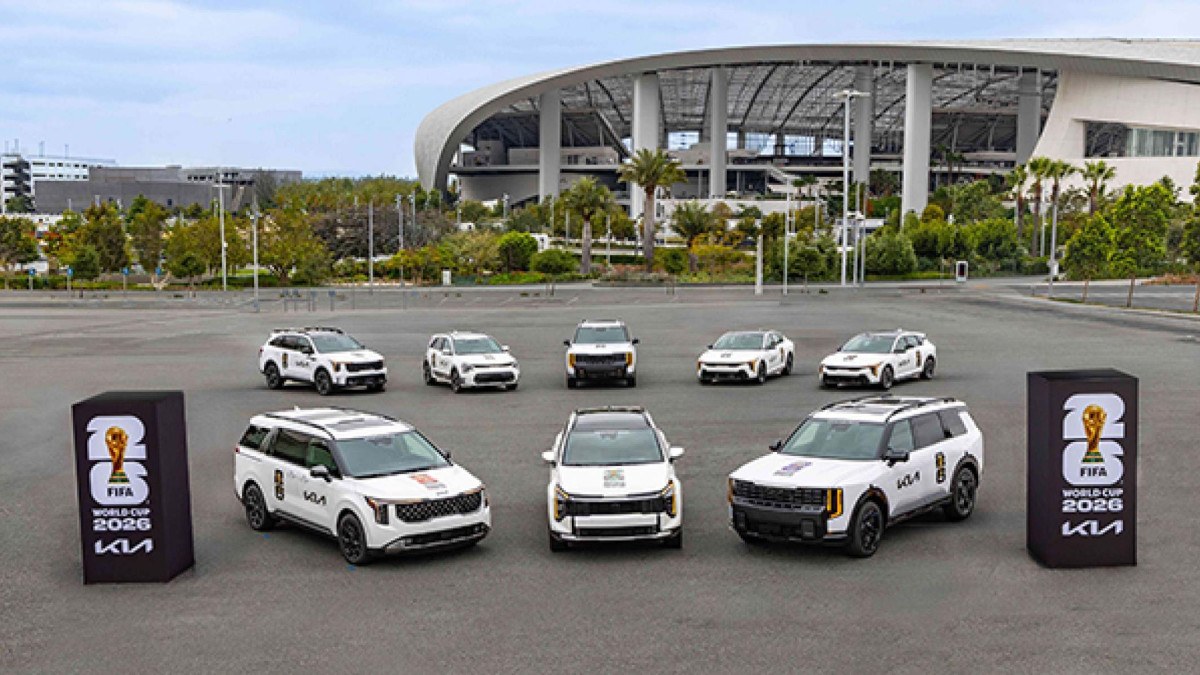 Kia leva frota para a Copa do Mundo 2026