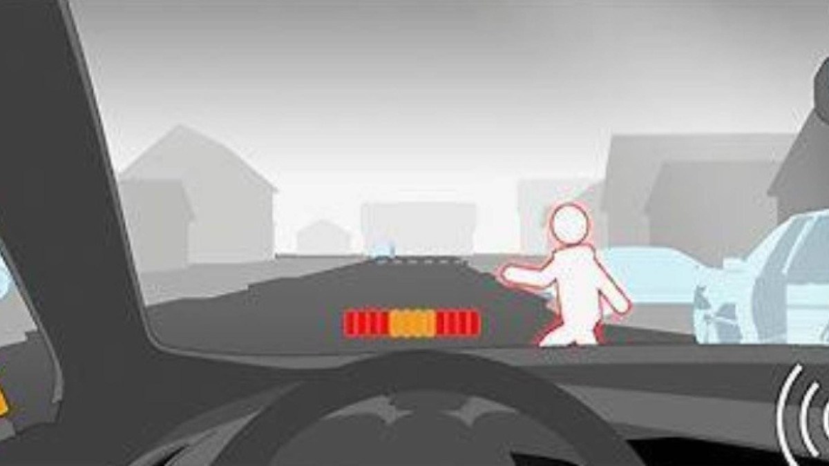 Frenagem automática da Volvo