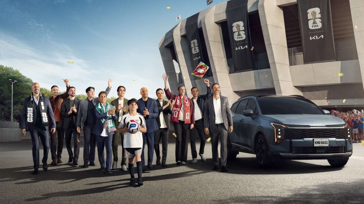 Novo filme da Kia para a Copa do Mundo traz lendas do esporte 