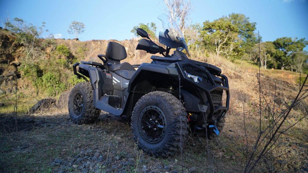Com 90cv, o quadriciclo Landforce 1000 &eacute; uma das novidades da Ventura