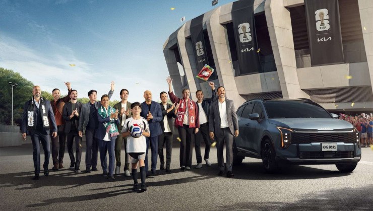 Novo filme da Kia para a Copa do Mundo traz lendas do esporte  -  (crédito: Divulgação)
