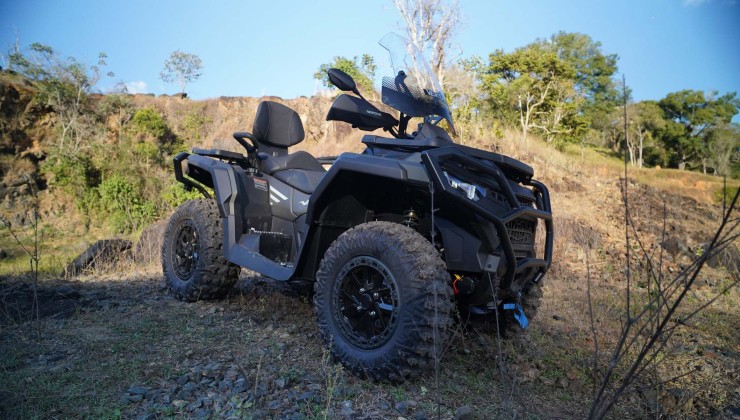 Com 90cv, o quadriciclo Landforce 1000 &eacute; uma das novidades da Ventura -  (crédito: Divulgação/Ventura)