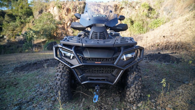 Com 90cv, o quadriciclo Landforce 1000 &eacute; uma das novidades da Ventura