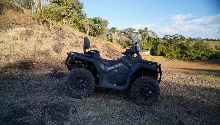 Com 90cv, o quadriciclo Landforce 1000 &eacute; uma das novidades da Ventura