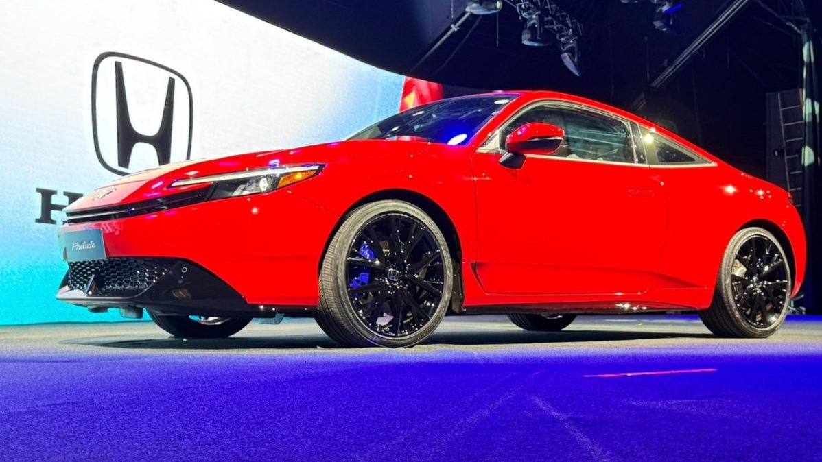 Em 2025, o a montadora confirmou o Honda Prelude no Brasil durante o Sal&atilde;o do Autom&oacute;vel de S&atilde;o Paulo. -  (crédito:  Eduardo Lucizano/Vrum)