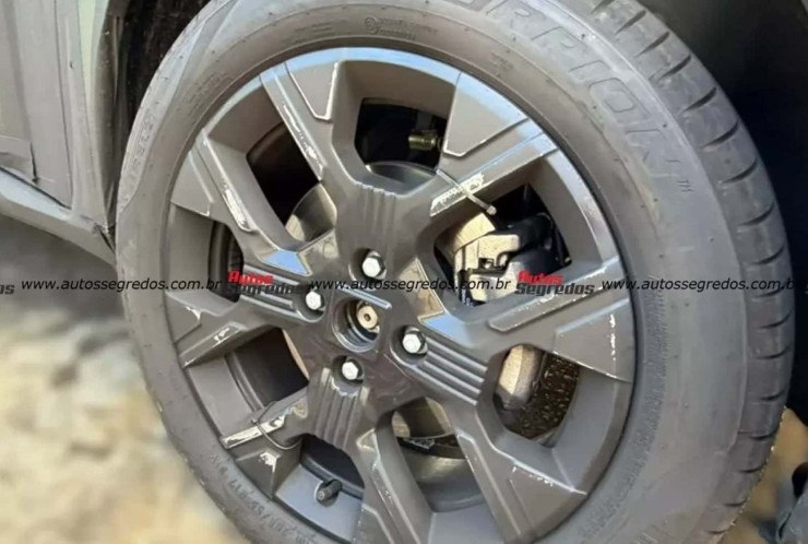 Flagra do novo Fiat Argo