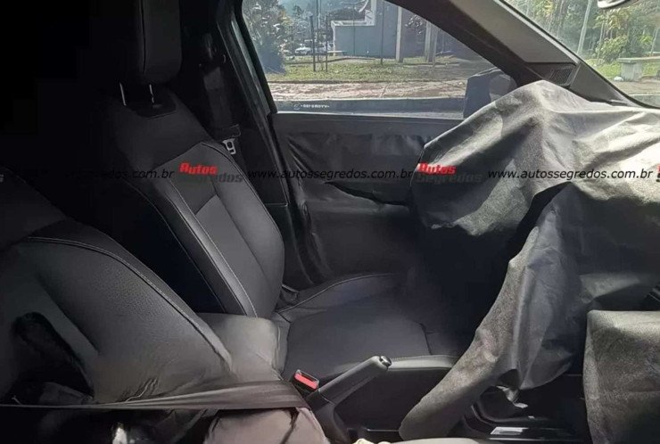 Flagra do novo Fiat Argo