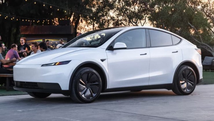 Tesla Model Y foi o carro elétrico mais vendido na Europa em mês simbólico -  (crédito: Divulgação)