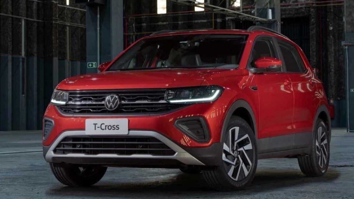 O Volkswagen T-Cross 2024/2025 precisa de atualiza&ccedil;&atilde;o de software para corrigir falha no painel de instrumentos.