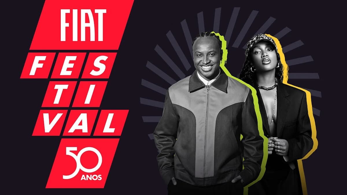 Thiaguinho e Iza, atra&ccedil;&otilde;es musicais do Fiat Festival 50 Anos, que celebrar&aacute; o cinquenten&aacute;rio da montadora em Minas Gerais. -  (crédito: Divulga&ccedil;&atilde;o/Fiat)