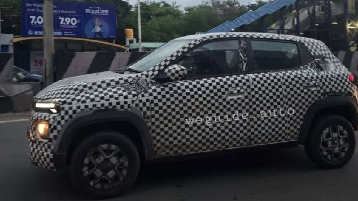 Renault Kwid reestilizado na Índia