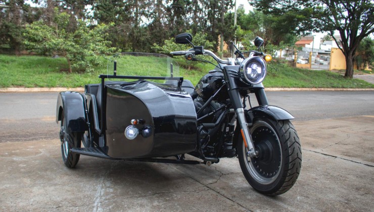 Moto com sidecar acoplado -  (crédito: Imagem/Divulgação)