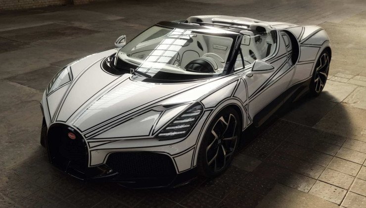 Bugatti W16 Mistral Blanc Éternel -  (crédito: Divulgação)