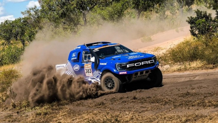 Ranger Raptor de Rally foi o carro de Bia Figueiredo