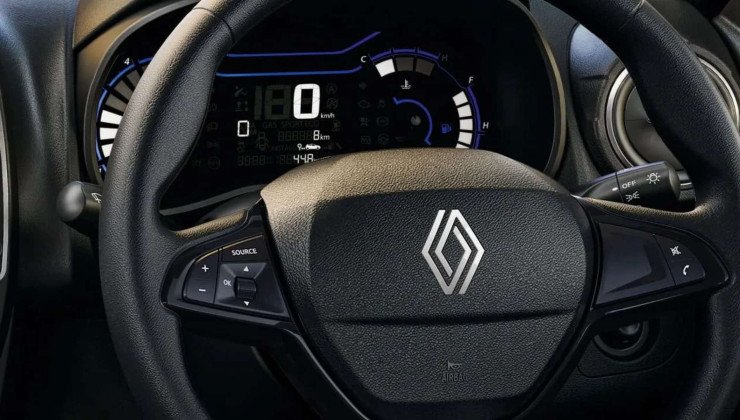 Volante mais moderno e multifuncional &eacute; principal altera&ccedil;&atilde;o interna do Kwid