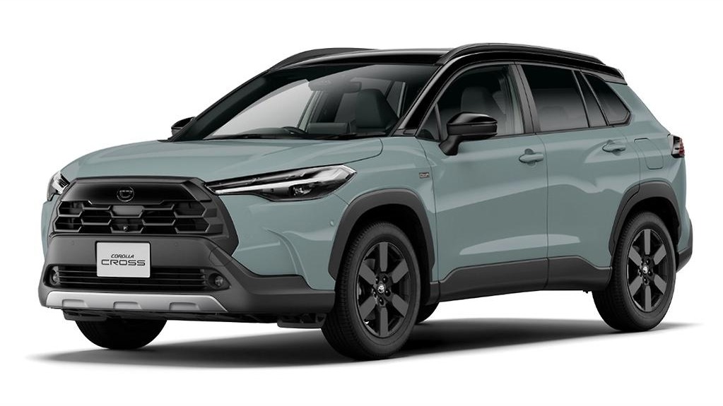 O Toyota Corolla Cross Adventure, lan&ccedil;ado no Jap&atilde;o, se destaca pelo visual robusto e elementos inspirados no RAV4 Edge. -  (crédito: Divulga&ccedil;&atilde;o/Toyota)