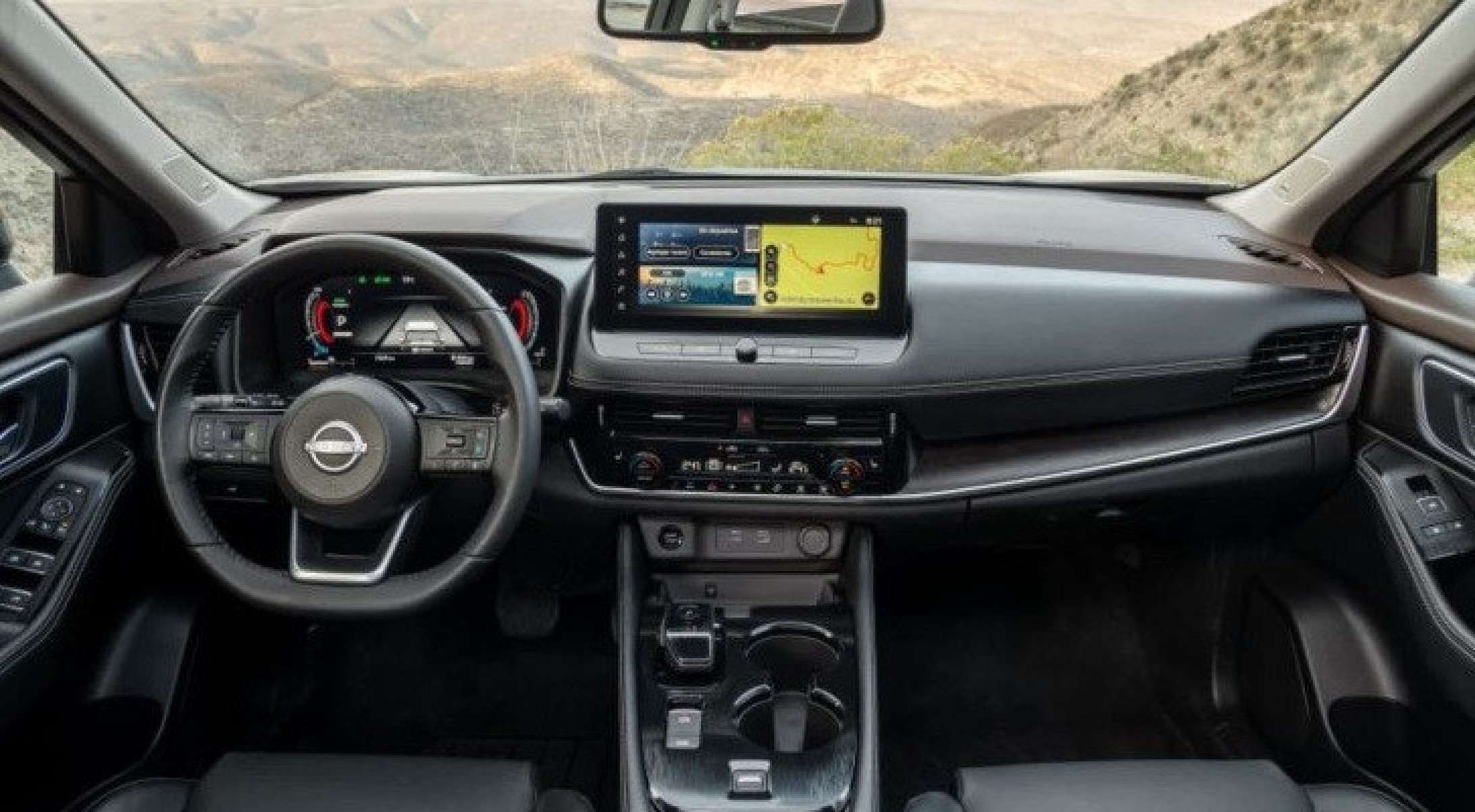Interior do Nissan X-Trail