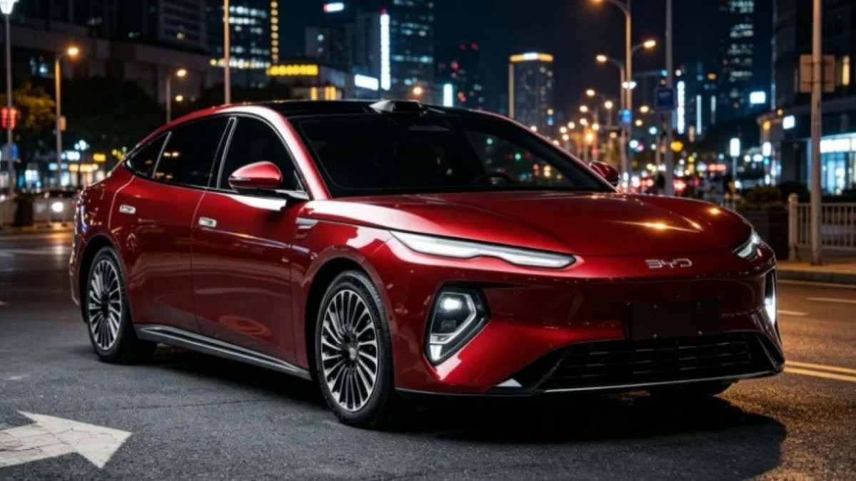 BYD Seal 08 é apresentado na China