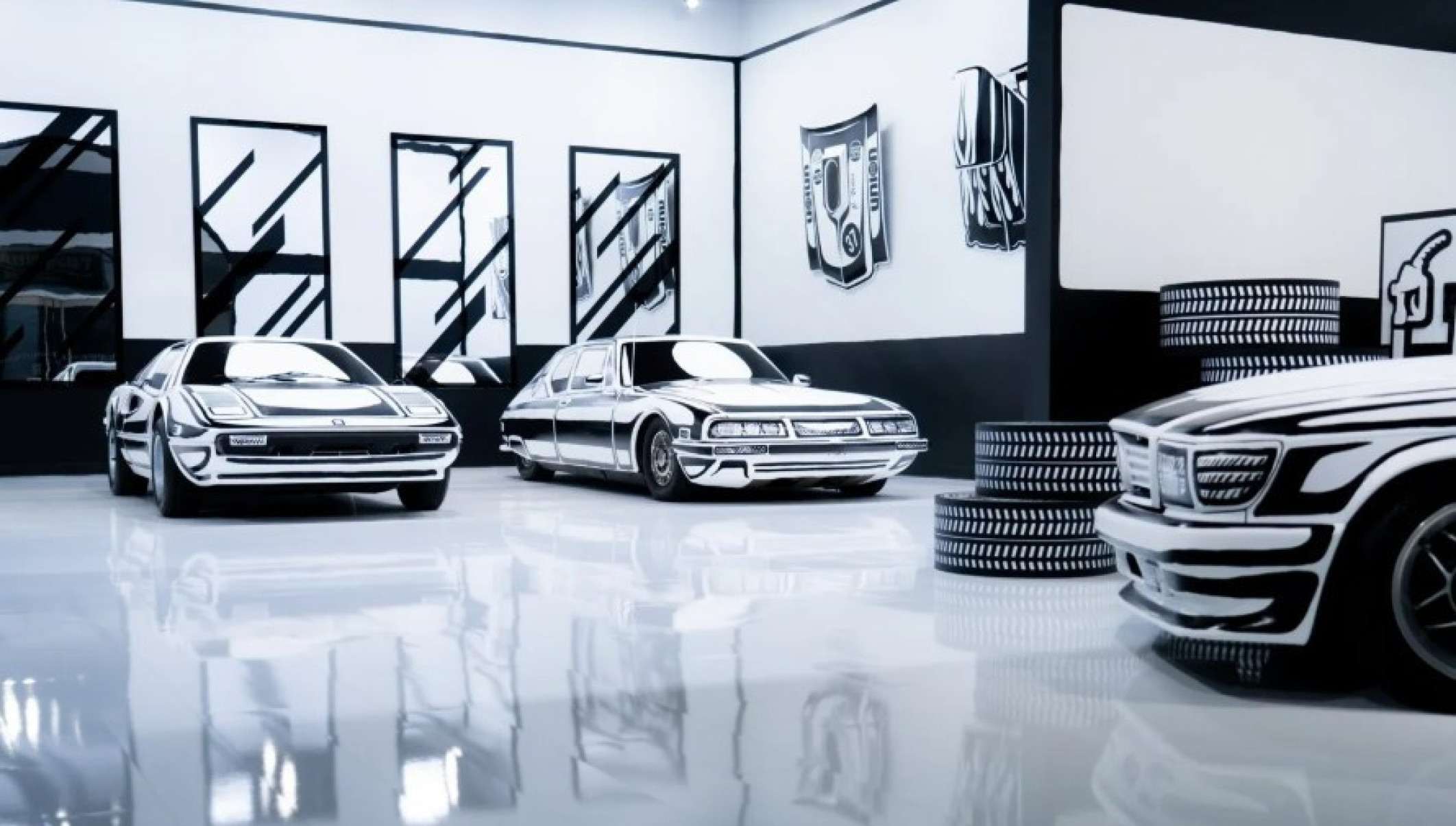 Carros clássicos ganham visual de HQ’s em exposição