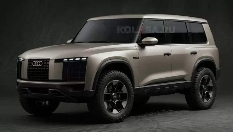 Conceito criado por Nikita Chuicko, mostra que talvez o SUV receba linhas quadradas, tal qual o Mercedes Classe G