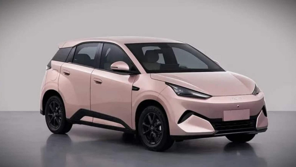 BYD Dolphin Mini teve o visual divulgado na China