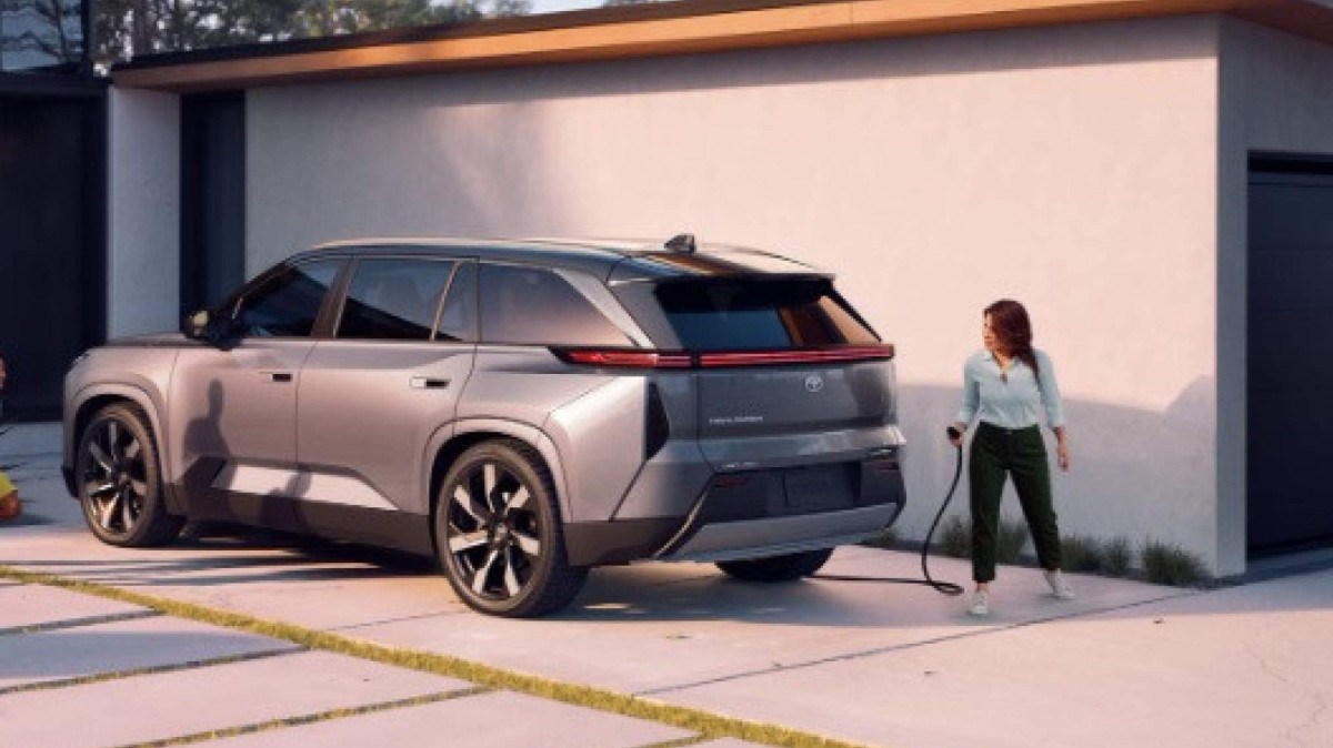 Projeção do Toyota Highlander 2027 elétrico