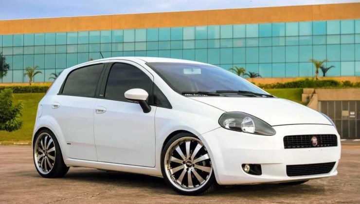 Fiat Punto rebaixado