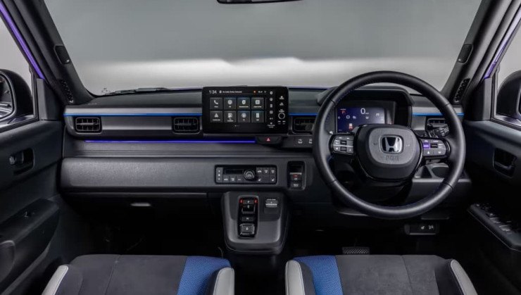 Honda Super-N tem interior bem simples, mas com multim&iacute;dia id&ecirc;ntica a do Civic