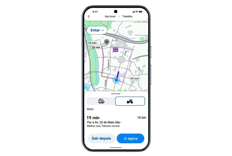 waze modo moto