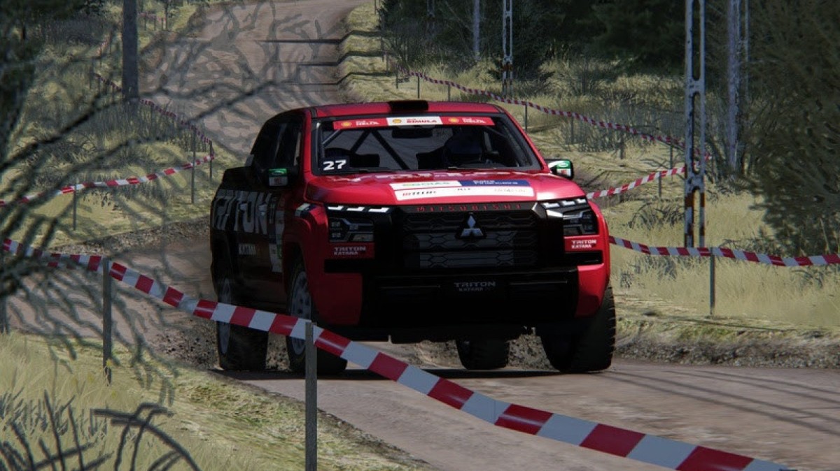 Triton Katana R dentro do simulador Assetto Corsa
    