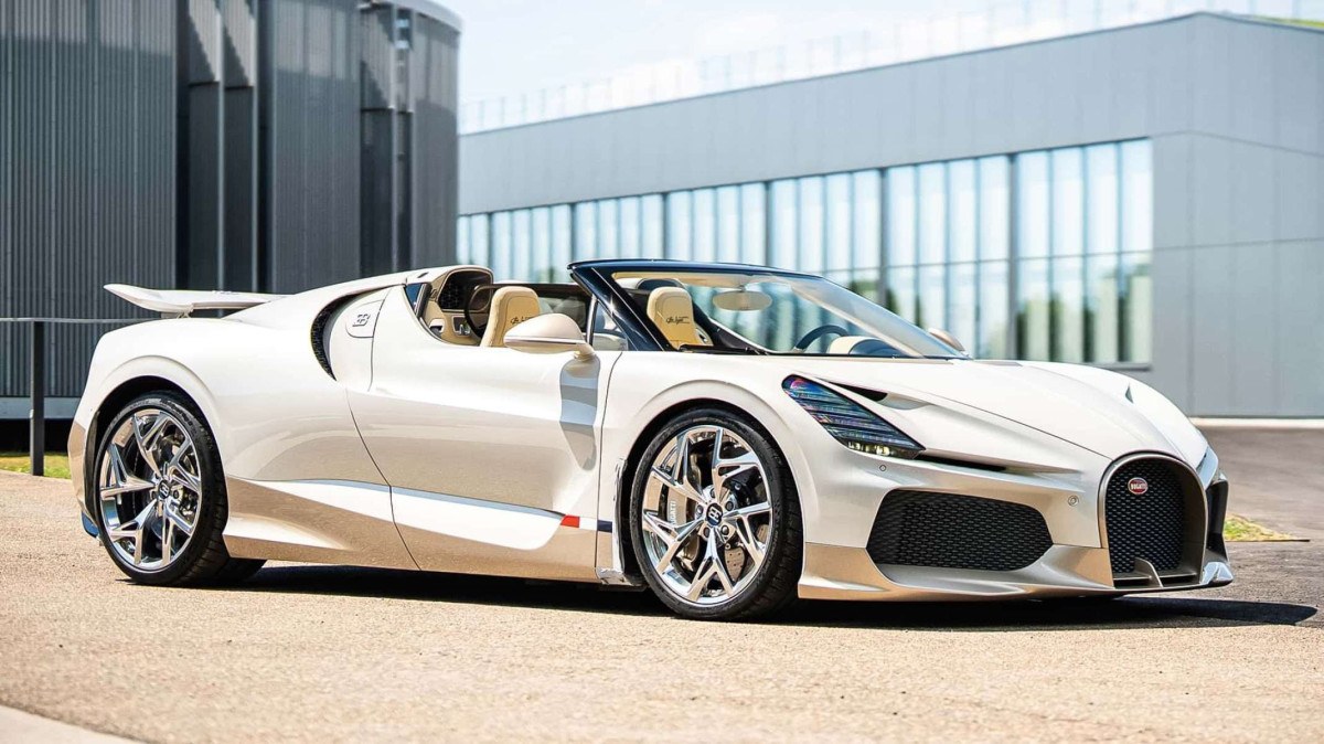 Bugatti Mistral W16, o último modelo que terá esse motor