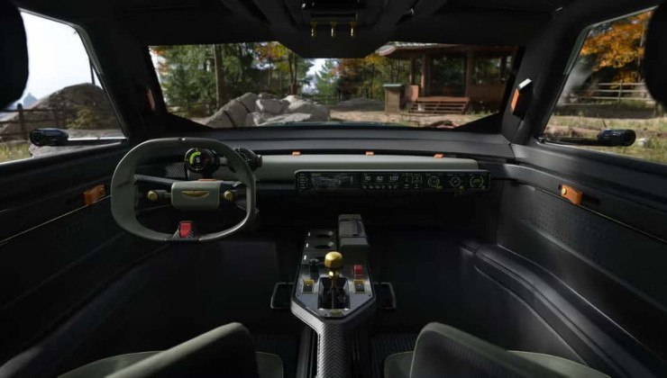 Aston Martin Dreadnought tem interior minimalista e repleto de detalhes