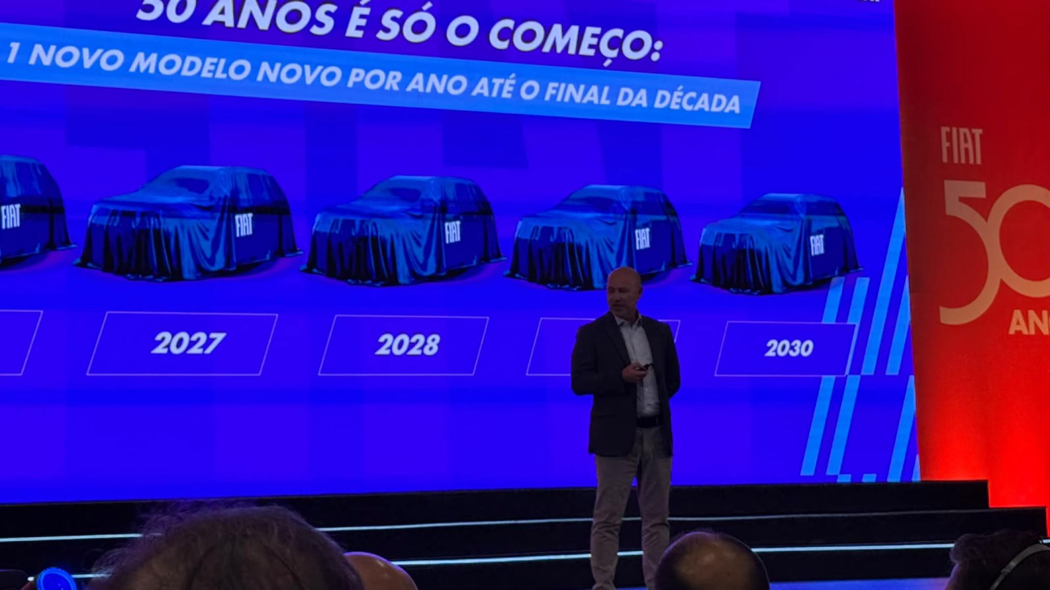 Fiat vai apresentar uma novidade por ano at&eacute; 2030