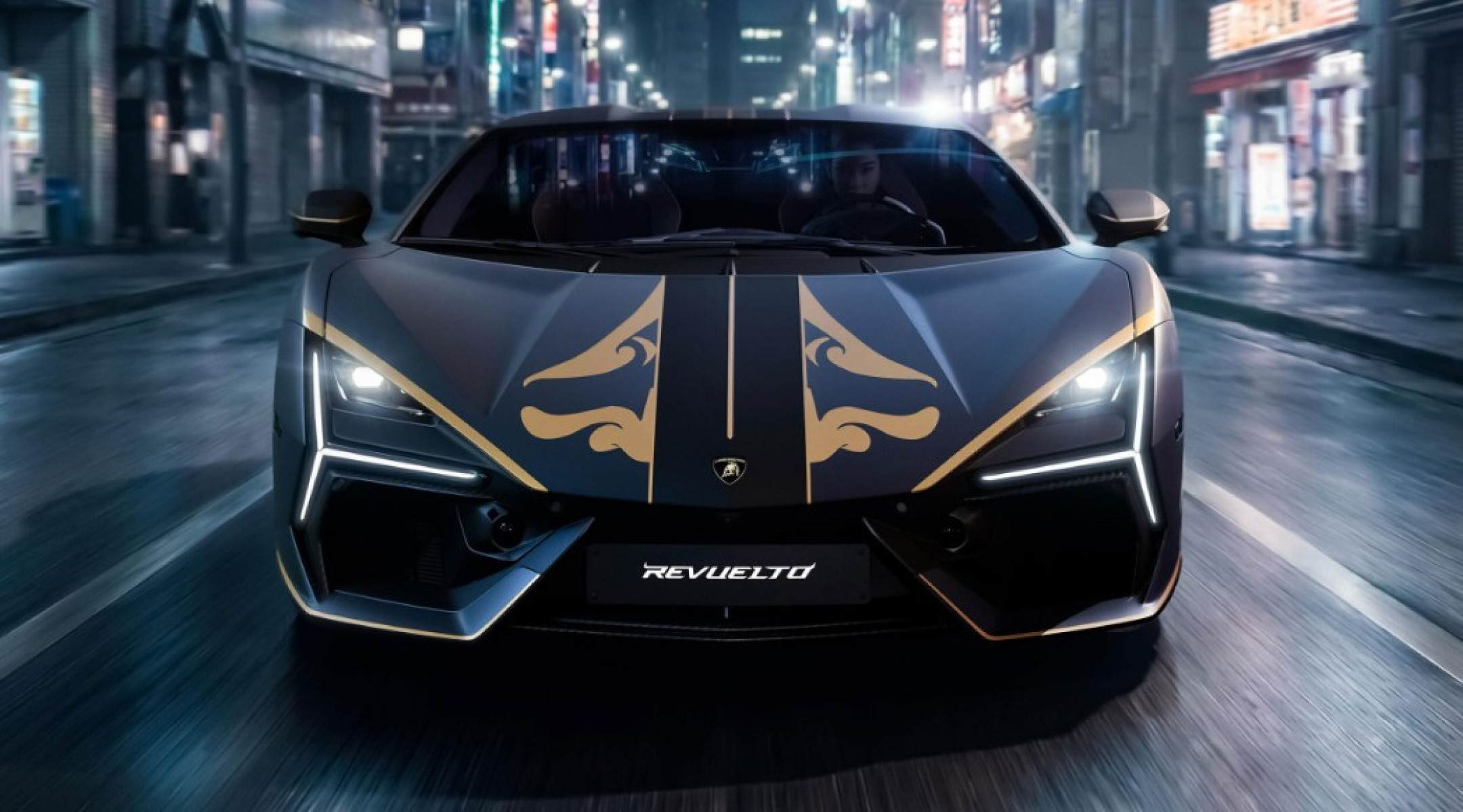 Lamborghini cria Revuelto inspirado nos samurais para o Japão