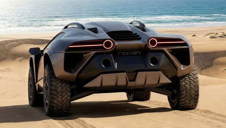 O Dune conta com um motor 5.2 V10 aspirado, de cerca de 800 cv