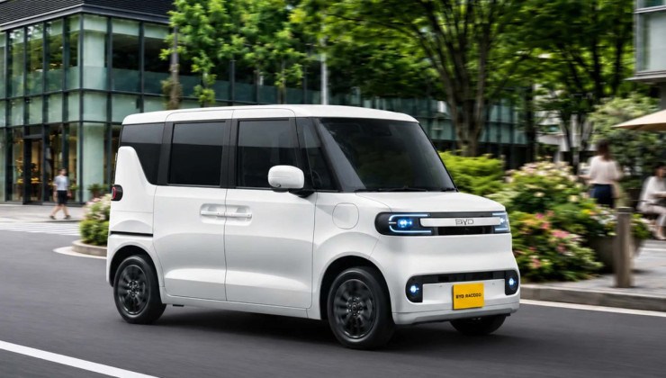 BYD desafia gigantes japonesas com seu novo kei car elétrico -  (crédito: BYD/Divulgação)