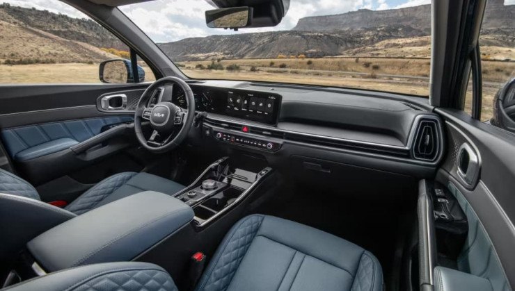 Kia sorento interior