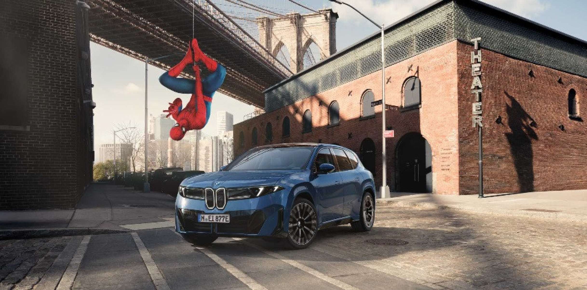 BMW e Marvel fizeram parceria para o filme "Homem-Arnaha: Um Novo Dia"
