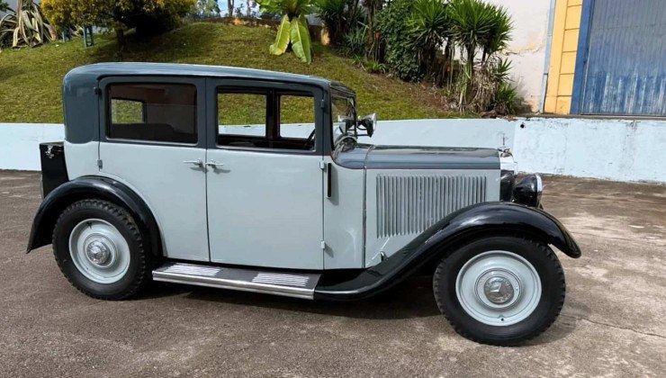 O autom&oacute;vel, fabricado em 1931, pertenceu ao industrial e ex-c&ocirc;nsul Carlos Renaux
