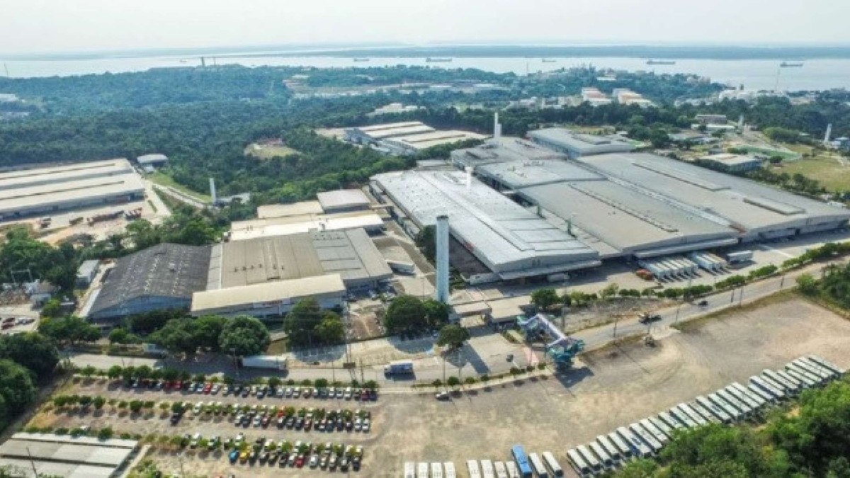 Fábrica da Yamaha em Manaus (AM)
