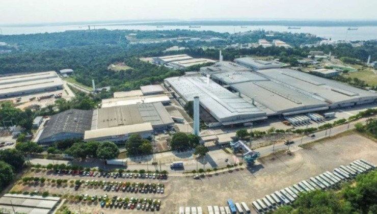 Fábrica da Yamaha em Manaus (AM) -  (crédito: Divulgação/Yamaha)