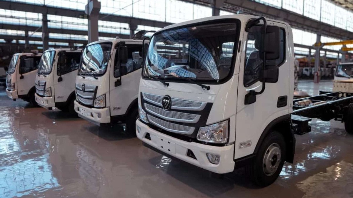 Foton está presente no Brasil com caminhões elétricos, a diesel e picapes híbridas-diesel