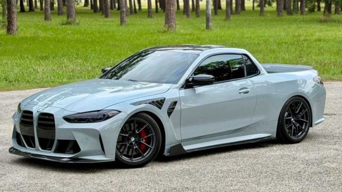 BMW M4 Competition é transformado em picape nos EUA