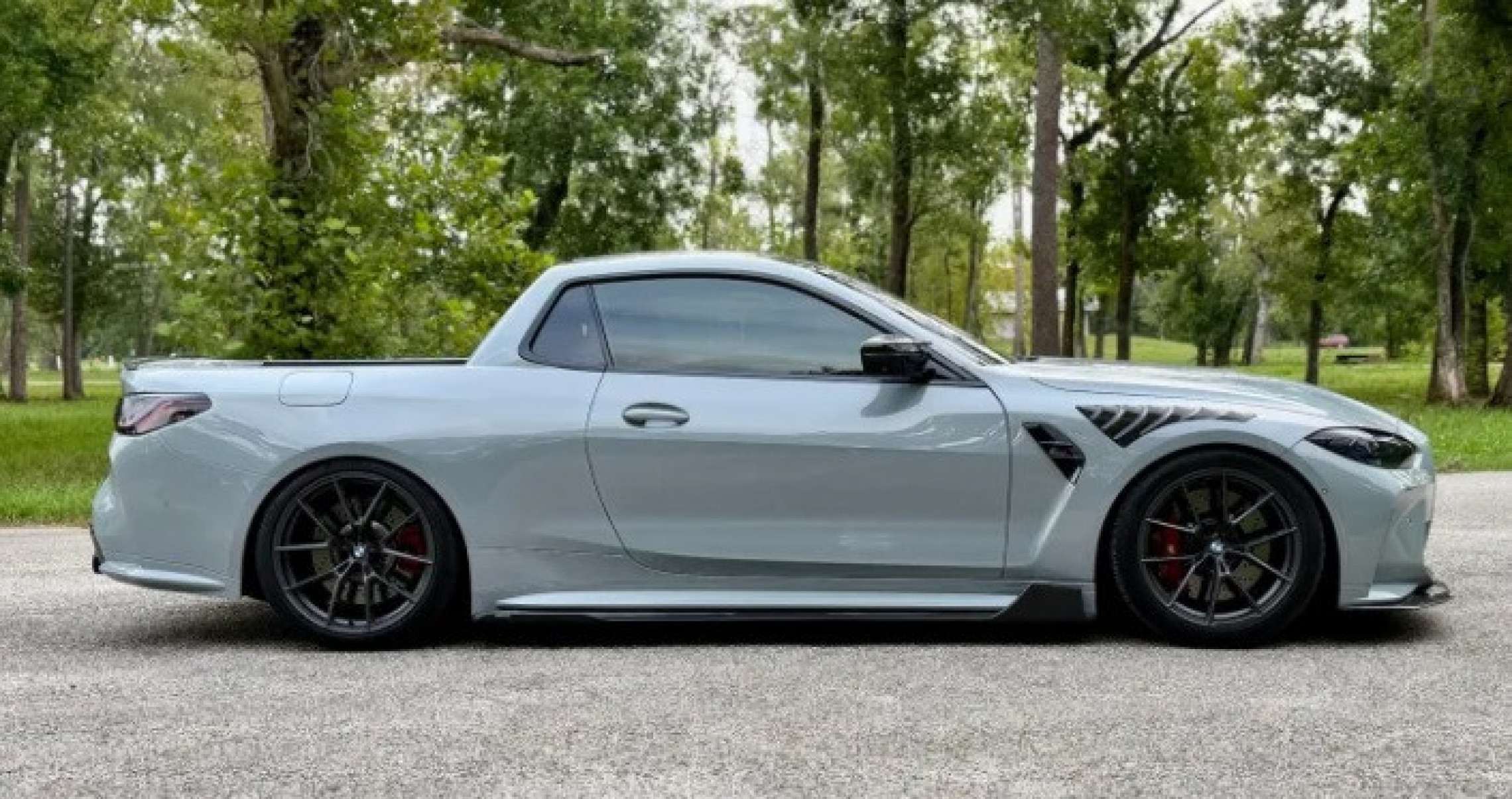 BMW M4 Competition &eacute; transformado em picape nos EUA